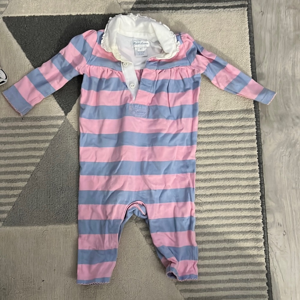 Ralph Lauren girl onesie